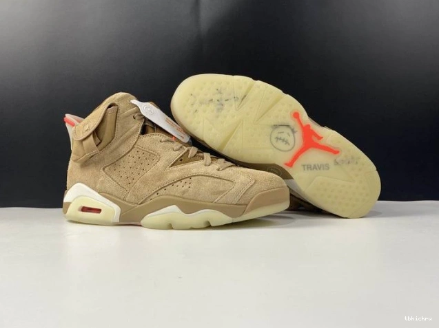 Reps TBkick Retro Khaki Travis Jordan Air Scott British DH0690-200 6 0807